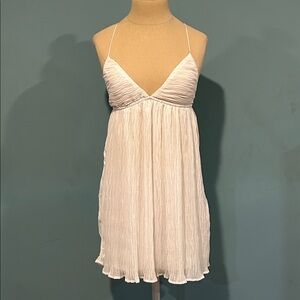 NEW Princess Polly Matea Mini Dress size 2 White Bridal Graduation